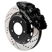 Load image into Gallery viewer, Wilwood 99-12 Porsche 911 (996/997) Aero6 Front Brake Kit Drill/Slot 14.00in Rotor W/Lines - Blk