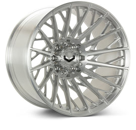 Vossen VFX-02T 24x12 - 8x180 - ET44 - Ultra Deep - 124.3 - Brushed Gloss Clear Wheel