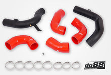 Load image into Gallery viewer, do88 Audi/Seat/Skoda/Volkswagen 1.8T/2.0T (MQB) do88 Intercooler Pressure Pipes w/Red Hoses