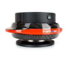 Load image into Gallery viewer, NRG Quick Release Gen 2.2 - Black Body / Carbon Fiber Red Ring