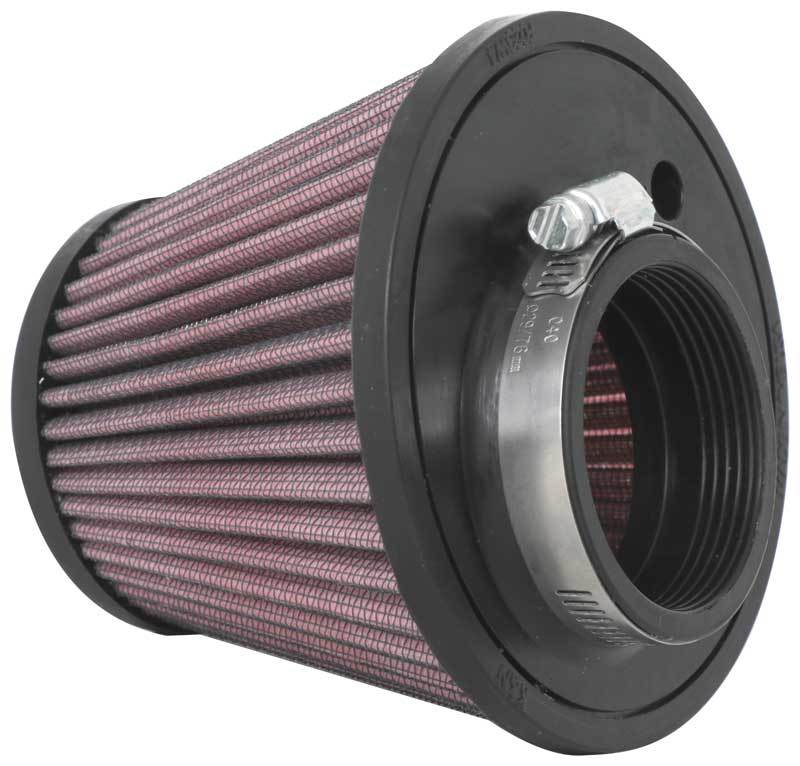 K&N Universal Clamp-On Air Filter 2-3/8in. FLG / 5-3/16in. B / 3-1/2in. T X 4-11/32in. H