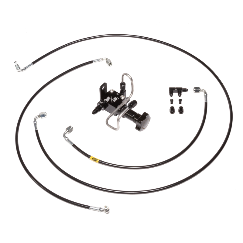 Chase Bays 94-01 Acura Integra Single Piston Brake Booster Delete Brake Line Relocation