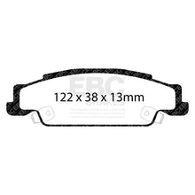 Load image into Gallery viewer, EBC 05-08 Pontiac Grand Prix 5.3 Redstuff Rear Brake Pads