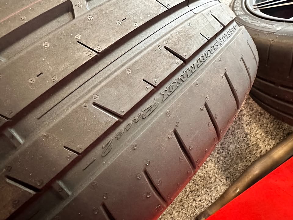 Momo 20x9 ET35 5x112 Barletta Wheels and Dunlop Sport Maxx Race 2 Tires