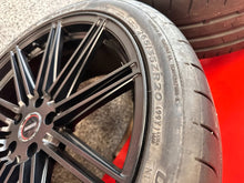 Load image into Gallery viewer, Momo 20x9 ET35 5x112 Barletta Wheels and Dunlop Sport Maxx Race 2 Tires