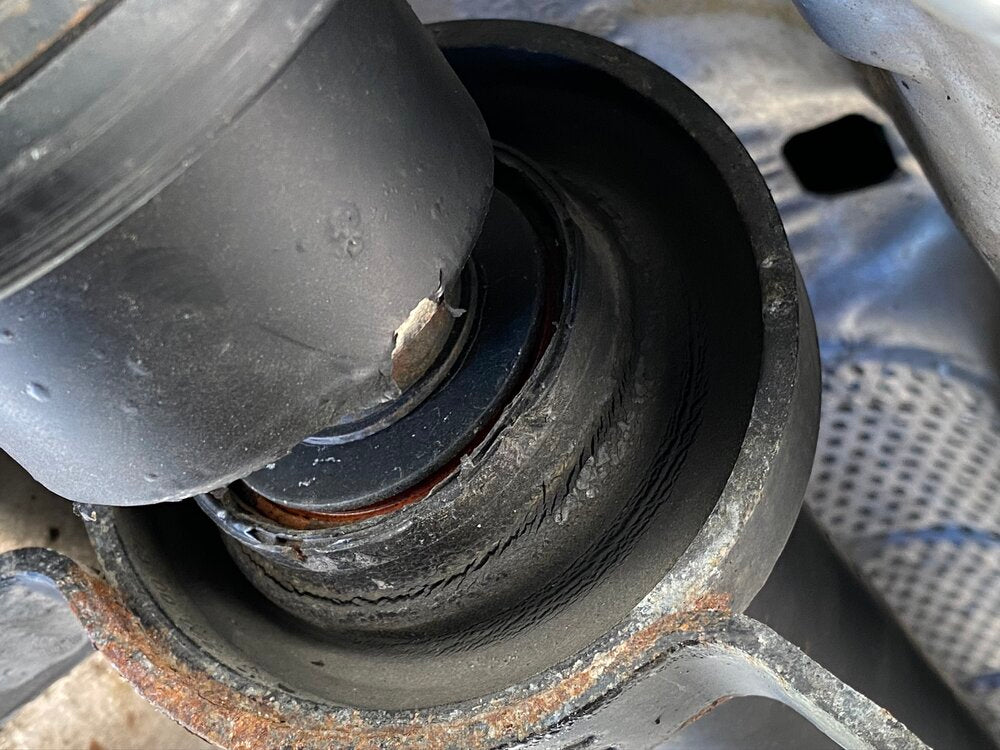 Audi 4M Driveshaft Center Support Bearing Carrier Upgrade