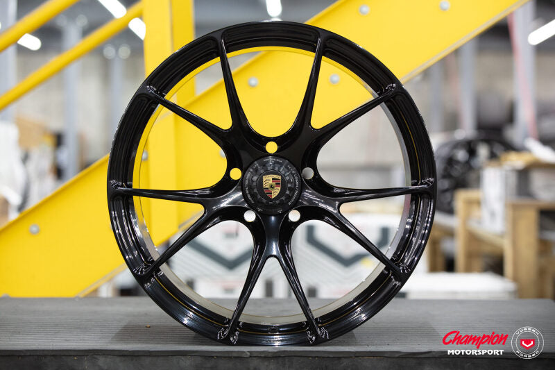 Vossen X Champion RS74 21X13 / ET31 / Gloss Black Wheel / Centerlock / 911 GT3RS 992 - Rear
