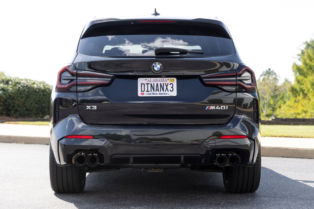 Dinan Valved Cat-Back Exhaust - Polished Tips - 2018-2025 BMW X3 M40i / X4 M40i