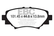 Load image into Gallery viewer, EBC 14+ Mazda 3 2.0 (Japan Build) Ultimax2 Rear Brake Pads