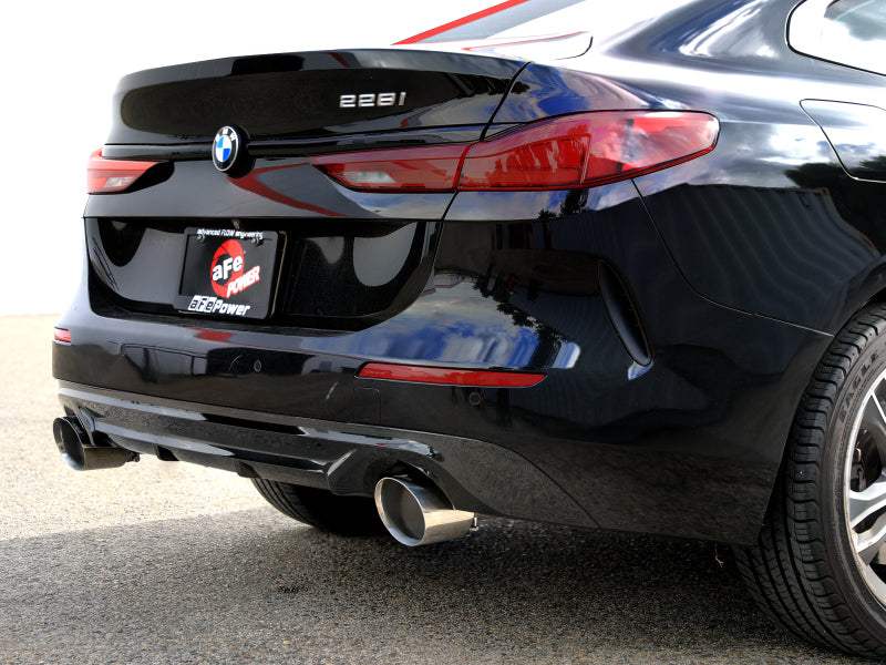 aFe MACHForce XP Exhausts Axle-Back 21-24 BMW 228i 2.0T (SS w/ Polished Tips)
