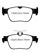 Load image into Gallery viewer, EBC 22-25 Audi A3 2.0L (t) Greenstuff Rear Brake Pads