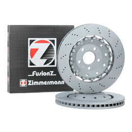 Zimmermann Drilled Front Brake Rotor Pair - Audi B8.5 RS5 - Open Box