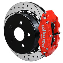 Load image into Gallery viewer, Wilwood 18-21 Jeep Wrangler Narrow Superlite 4R Rear Brake Kit SRP 13.50in Rotor w/Lines - Red