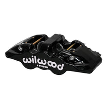 Load image into Gallery viewer, Wilwood caliper AERO6 1.75/1.62/1.62 1.25 rotor .80 THK pad R/H black