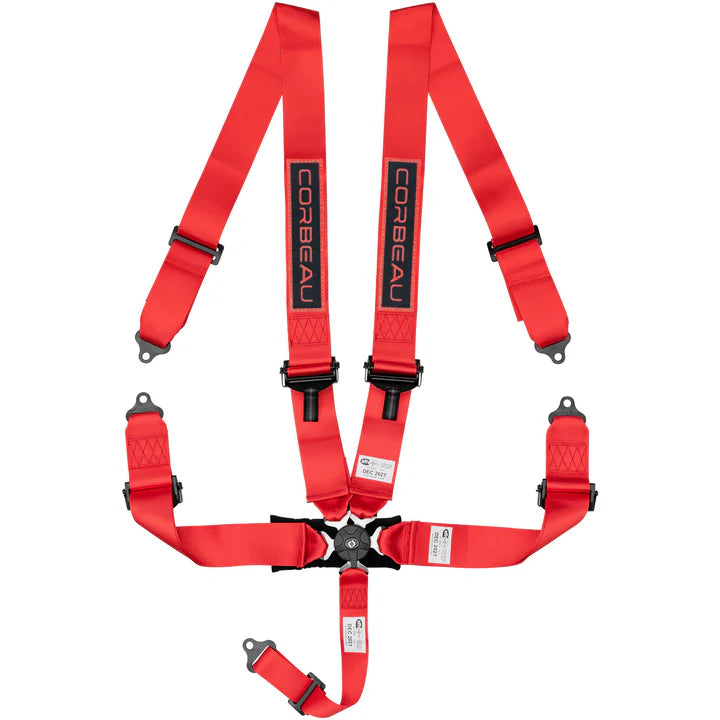 Corbeau - 3" 5-Point, Bolt-in  / Wrap-around Racing Harness - Cam-Lock w/ SFI 16.1 approved