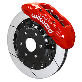 Wilwood 13-18 RAM 1500 4WD Aerolite 6R Kit 5 x 5.50in Hub - 13.38in Drilled & Slotted Rotor - Red