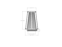 Load image into Gallery viewer, aFe POWER Universal Clamp-On Air Filter w/ D2 Dura-Dry Media - 3in F x 5in B x 3-1/2in T x 7in H