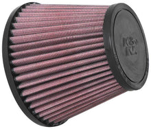 Load image into Gallery viewer, K&amp;N Universal Clamp-On Air Filter 2-3/8in. FLG / 5-3/16in. B / 3-1/2in. T X 4-11/32in. H