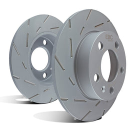 EBC 2017+ Hyundai Ioniq 1.6L hybrid USR Slotted Front Rotors