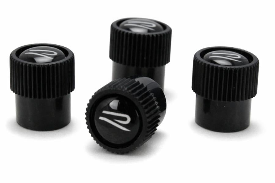 Genuine VW Valve Stem Caps - R Logo