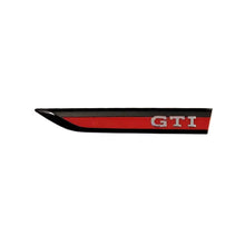 Load image into Gallery viewer, Genuine VW Mk8 GTI Right Side Fender Badge/Emblem - Black/Red/Chrome