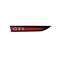 Load image into Gallery viewer, Genuine VW Mk8 GTI Right Side Fender Badge/Emblem - Black/Red/Chrome