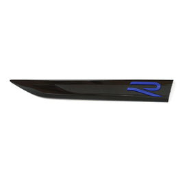 Genuine VW Mk8 Golf R Left Side Fender Badge/Emblem - Black/Blue