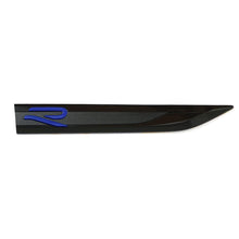 Load image into Gallery viewer, Genuine VW Mk8 Golf R Left Side Fender Badge/Emblem - Black/Blue