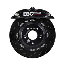 Load image into Gallery viewer, EBC Racing Renault Clio Mk4 Black Apollo-4 Calipers 330mm Rotors Front Big Brake Kit