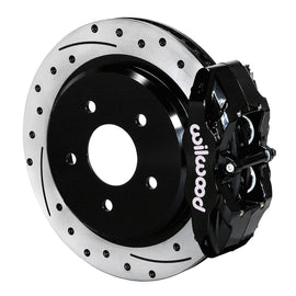 Wilwood kit rear DPC5/6 vette 97-04 all C5 12.00 rotor SRP black W/PADS & lines