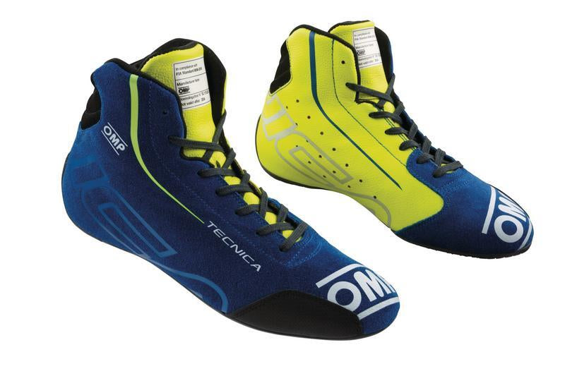 OMP TECNICA SHOES my2025 FIA 8856-2018 BLACK / RED SZ 47