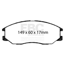 Load image into Gallery viewer, EBC 08-10 Kia Sorento 3.3 Greenstuff Front Brake Pads