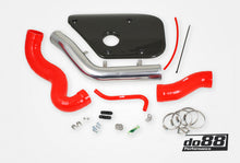 Load image into Gallery viewer, do88 Volvo S60 V60 V70 T6 Inlet Pipe Red Hoses Carbon fiber cover