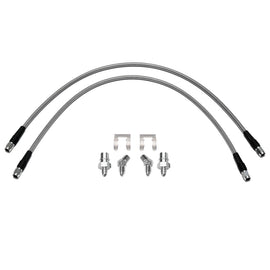 Wilwood flexline kit 25IN OAL M10X1.0 BF 45 deg 1/8-27 NPT