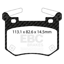 Load image into Gallery viewer, EBC 2019+ Genesis G70 2.0L Turbo (Brembo) Greenstuff Rear Brake Pads