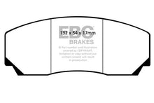 Load image into Gallery viewer, EBC 90-00 Aston Martin Vantage 5.3 (Twin Supercharged)(AP) Bluestuff Front Brake Pads