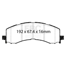 Load image into Gallery viewer, EBC 2022+ Ford Bronco Raptor 3.0T Greenstuff Front Brake Pads