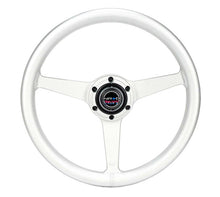 Load image into Gallery viewer, NRG Aluminum Steering Wheel 330mm - Heritage Solid Spoke - Ergonomic Grip - Anadized Silver