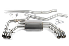 Dinan Valved Cat-Back Exhaust - Polished Tips - 2018-2025 BMW X3 M40i / X4 M40i