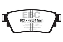 Load image into Gallery viewer, EBC 18-21 Mitsubishi Outlander Greenstuff Rear Brake Pads