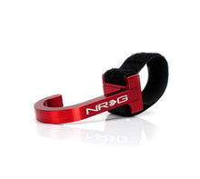 Load image into Gallery viewer, NRG Steering Wheel Hook CNC Aluminum w/ Laser Logo - Red