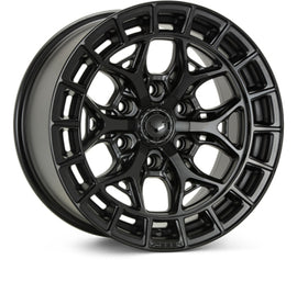 Vossen HFX1 - 20x9.5 - ET25 - 6x130 - 84.1 - DEEP - SB - Satin Black Wheel