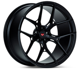 Vossen Forged S21-01 - 21X9 - ET32 - Centerlock - Satin Black Wheel - 992 Turbo S Fitment (Front)