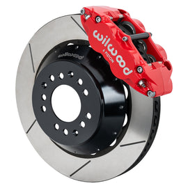 Wilwood kit front fnslr wwe 2IN. drop alum pro spindle 14.00 rotor GT red
