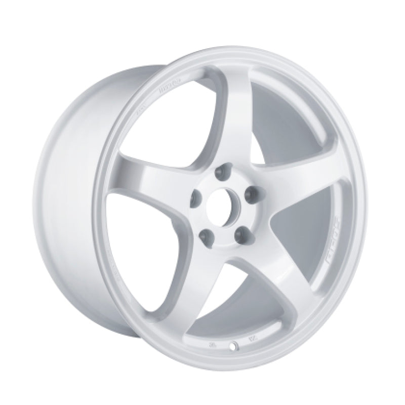 Enkei PF05 18x9 5x114.3 38mm Offset 75mm Bore White Wheel ** SPECIAL ORDER**