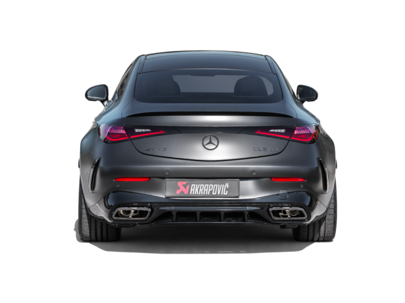 Akrapovic 24-26 Mercedes Benz CLE 53 4MATIC / Cabriolet  (C236 / A236) Titanium Slip On Exhaust