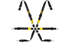 Load image into Gallery viewer, OMP Safety Harness One 2in WRC Pull Up - Black (Fia 8853-2016)