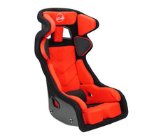 Load image into Gallery viewer, NRG FIA Competition Seat w/ Head Containment &amp; Comp Fabric FIA homologated Velcro Paddings Small
