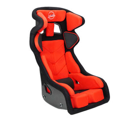 NRG FIA Competition Seat w/ Head Containment & Comp Fabric FIA homologated Velcro Paddings Small