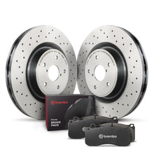 Load image into Gallery viewer, Brembo OE 2009 Porsche Boxster/11-12 Boxster/2007 Cayman/2009 Cayman/2012 Cayman Rear Disc Brake Kit